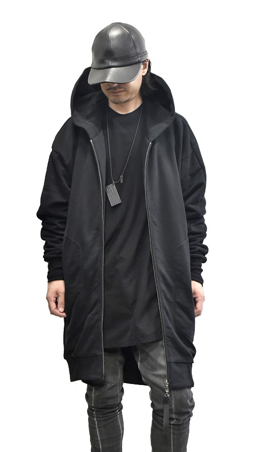JULIUS Long Zip Hoodie 通販 GORDINI001