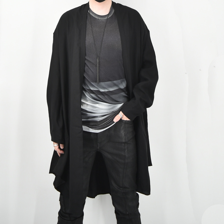 ユリウスドレープガウンコート