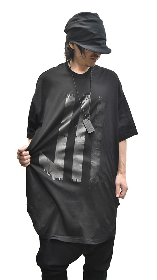 NILS Kamon Round T BLACK 通販 GORDINI005