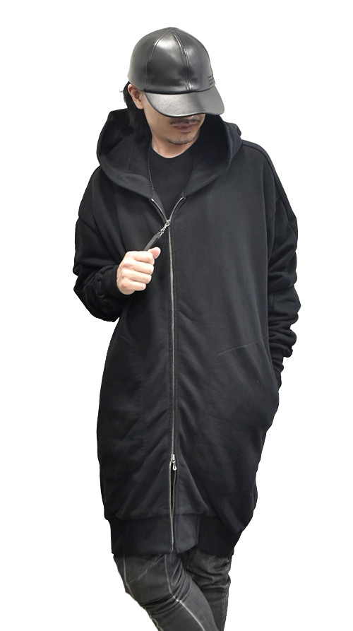JULIUS Long Zip Hoodie 通販 GORDINI005