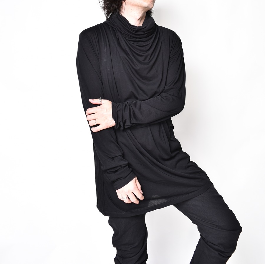 JULIUS 917CUM9 Cowl Neck Top : GORDINI OFFICIAL [ 北堀江からG-BLOG ]