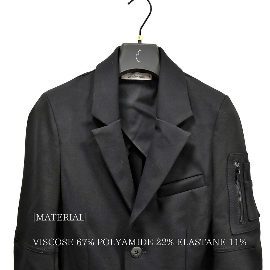 ノストラサンティッシマ(NostraSantiisima)テーラードジャケット ノストラサンティッシマ(NostraSantiisima)テーラードジャケット