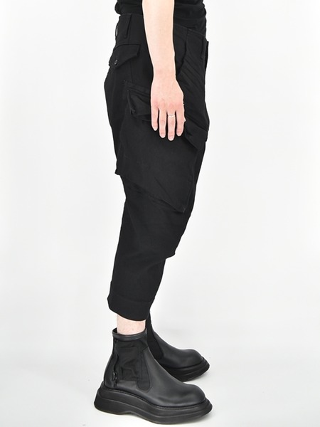 JULIUS[ユリウス] SWALLOW CARGO PANTS スワロウカーゴパンツ 747PAM10-BK / GORDINI 大阪