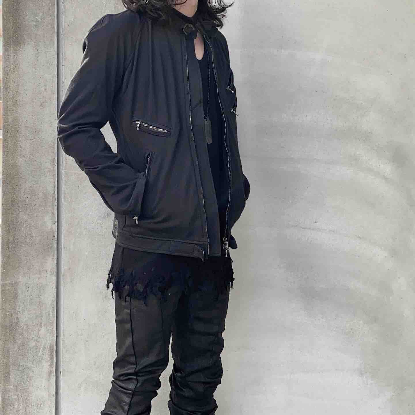 _JULIUS 859CUM5-D DESTROY IRREGULAR H/S CUT&SEWN / 859CUM6-D