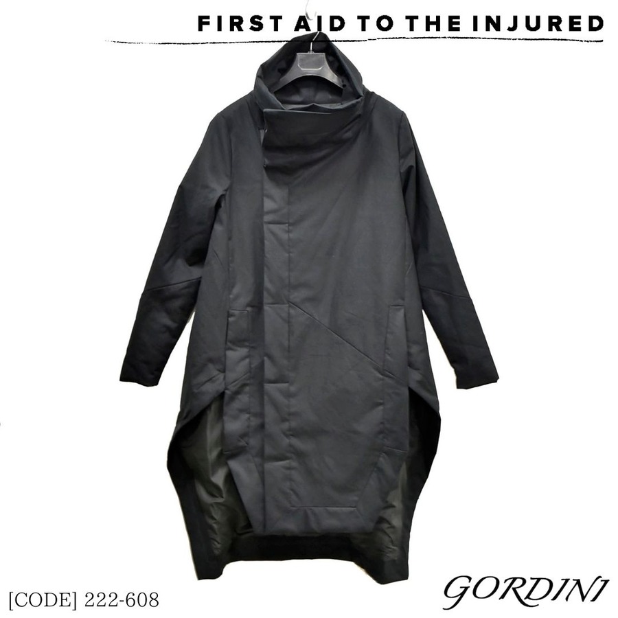 美品 First Aid to the injured y2k モード コート FIRST AID TO THE INJURED 222-608 : GORDINI OFFICIAL [ 北堀江からG