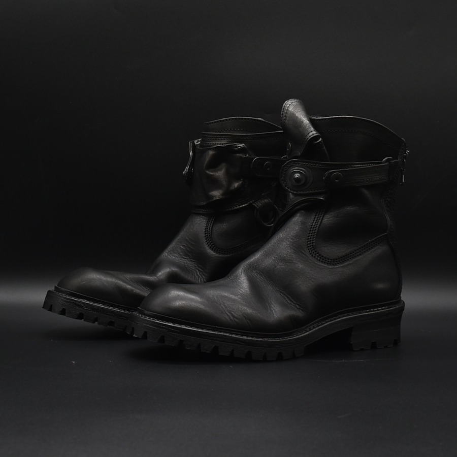 _JULIUS GUN HOLDER ENGINEER BOOTS : GORDINI OFFICIAL [ 北堀江からG 