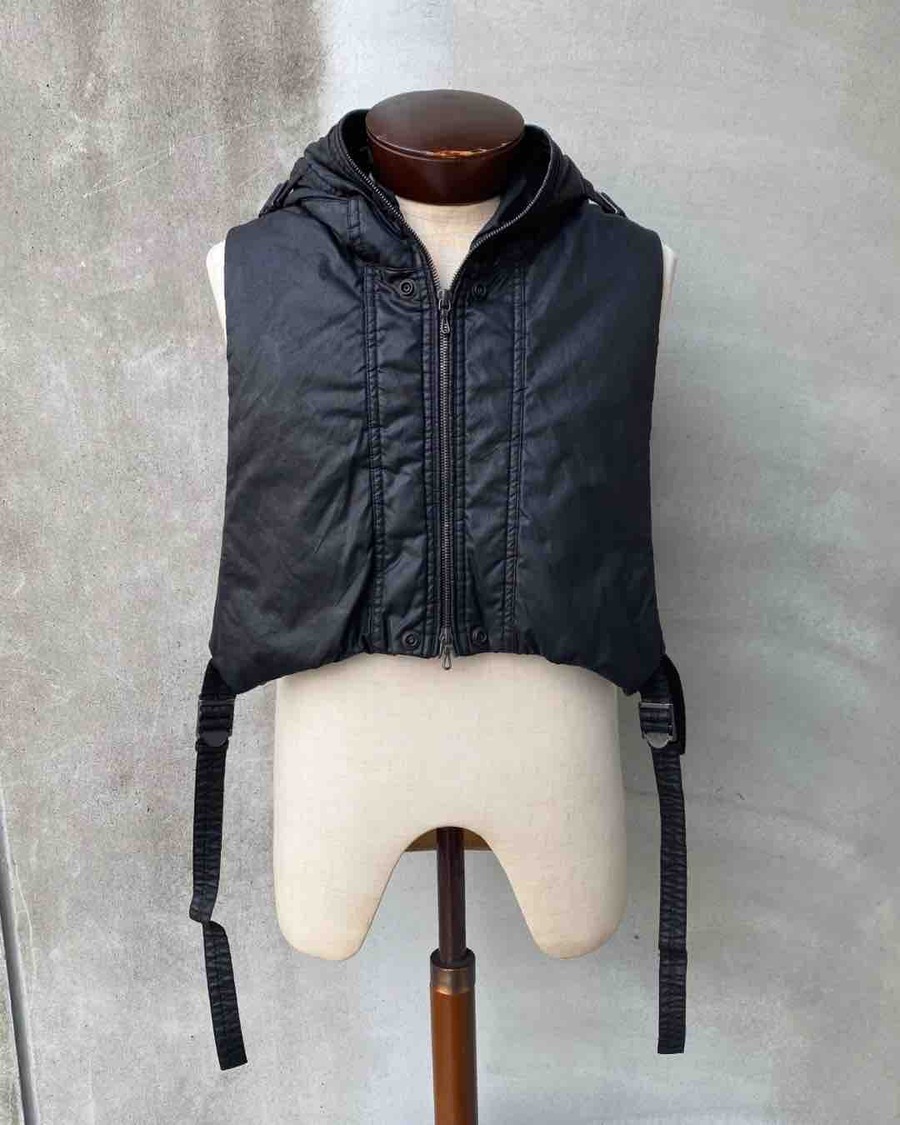 JULIUS 917STU2 Hooded Gauna Vest : GORDINI OFFICIAL [ 北堀江からG