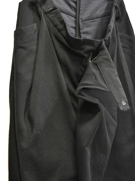 JULIUS wrap baggy trousers 通販 GORDINI003