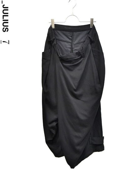 JULIUS wrap baggy trousers 通販 GORDINI001