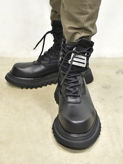 JULIUS Combat Boots 着用 通販 GORDINI004