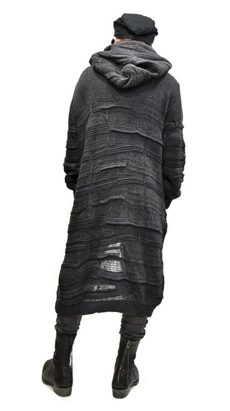 Nostra KNIT HOODED COAT 通販 GORDINI002