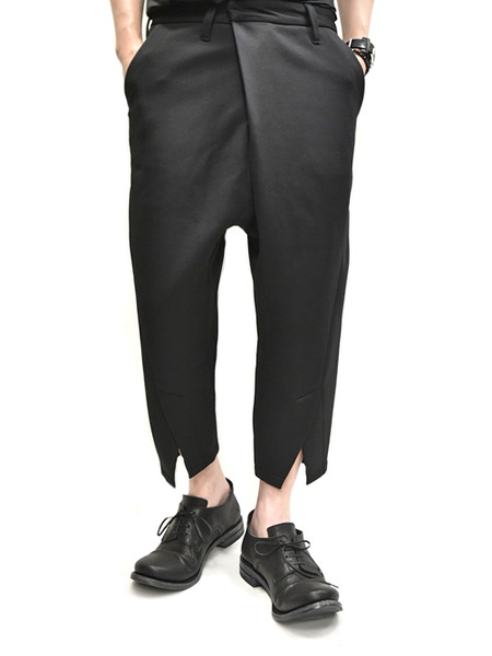 JULIUS tucked slit pants 通販 GORDINI009