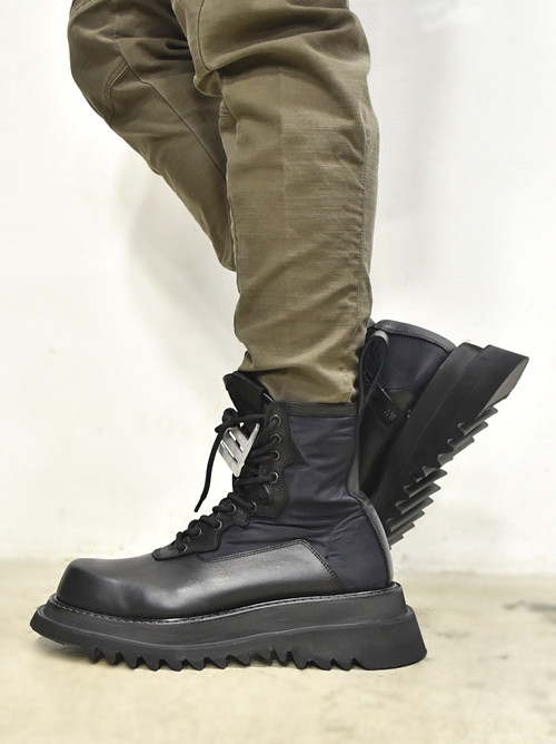 JULIUS Combat Boots 着用 通販 GORDINI002
