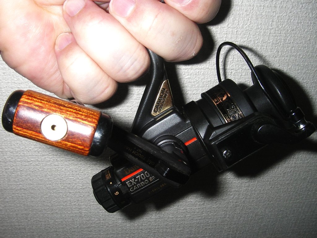 ダイワ カーボスピン EX700RD : ゴリ巻きスタイル