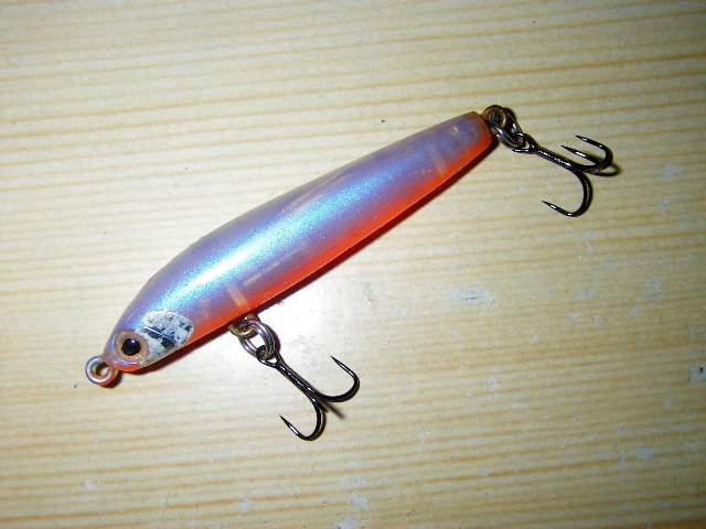 シマノ トライデント60s Ar C これにフックを装着します ゴリ巻きスタイル