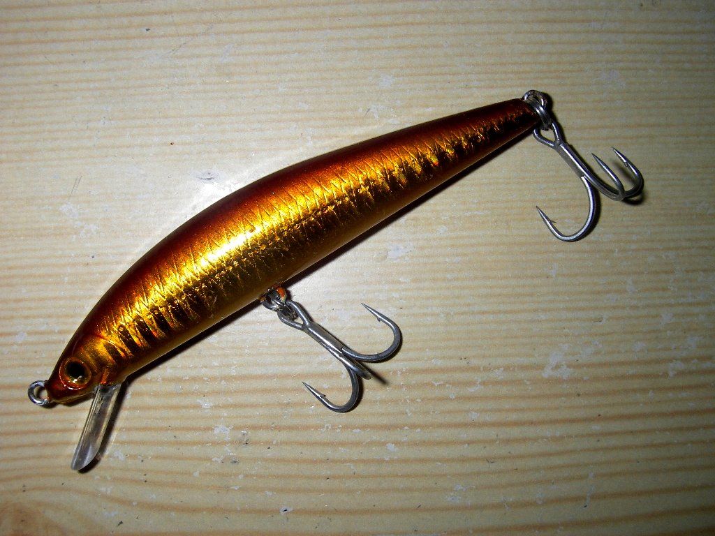 先日紹介したピンテールチューン9 27似ミノーを試してきました ゴリ巻きスタイル