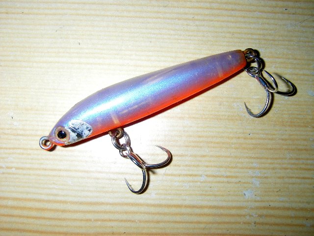 シマノ トライデント60s Ar C これにフックを装着します ゴリ巻きスタイル