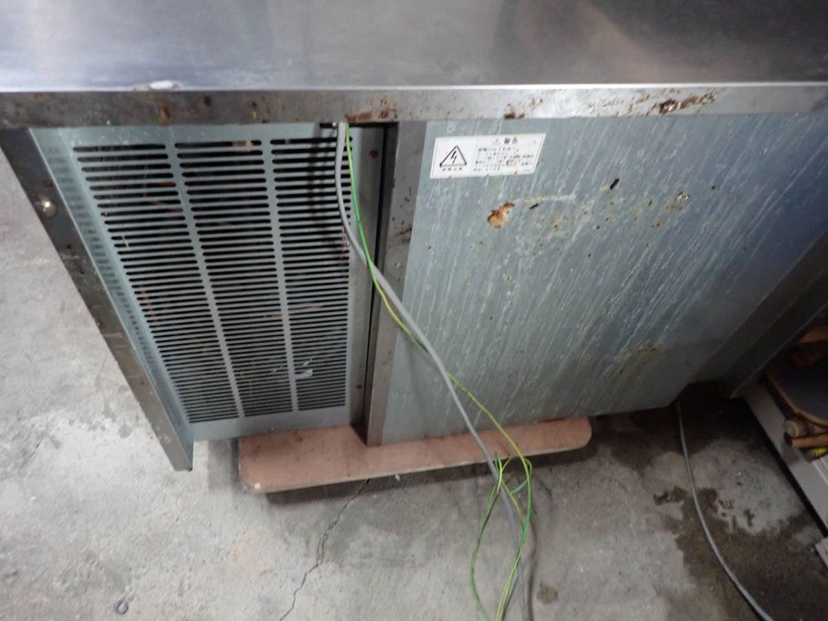 基本営業所留め　ホシザキ 業務用 全自動製氷機 キューブアイスメーカー【IM-95TL-1】現状ジャンク　製氷95kg /管24　240309