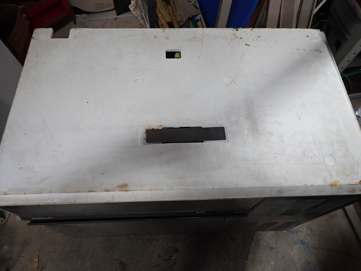 基本営業所留め　ホシザキ 業務用 全自動製氷機 キューブアイスメーカー【IM-95TL-1】現状ジャンク　製氷95kg /管24　240309