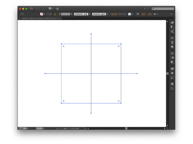 無料 線をサクッと二重線にするスクリプトを作りました Illustrator Gorolib Design はやさはちから