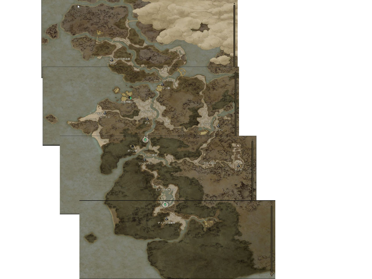 全体map ドラゴンズドグマ Ddon攻略ブログ 勝ドーン