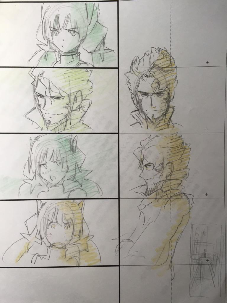 京田知己、『楽園追放』の絵コンテについて触れる。誰が虚淵玄の