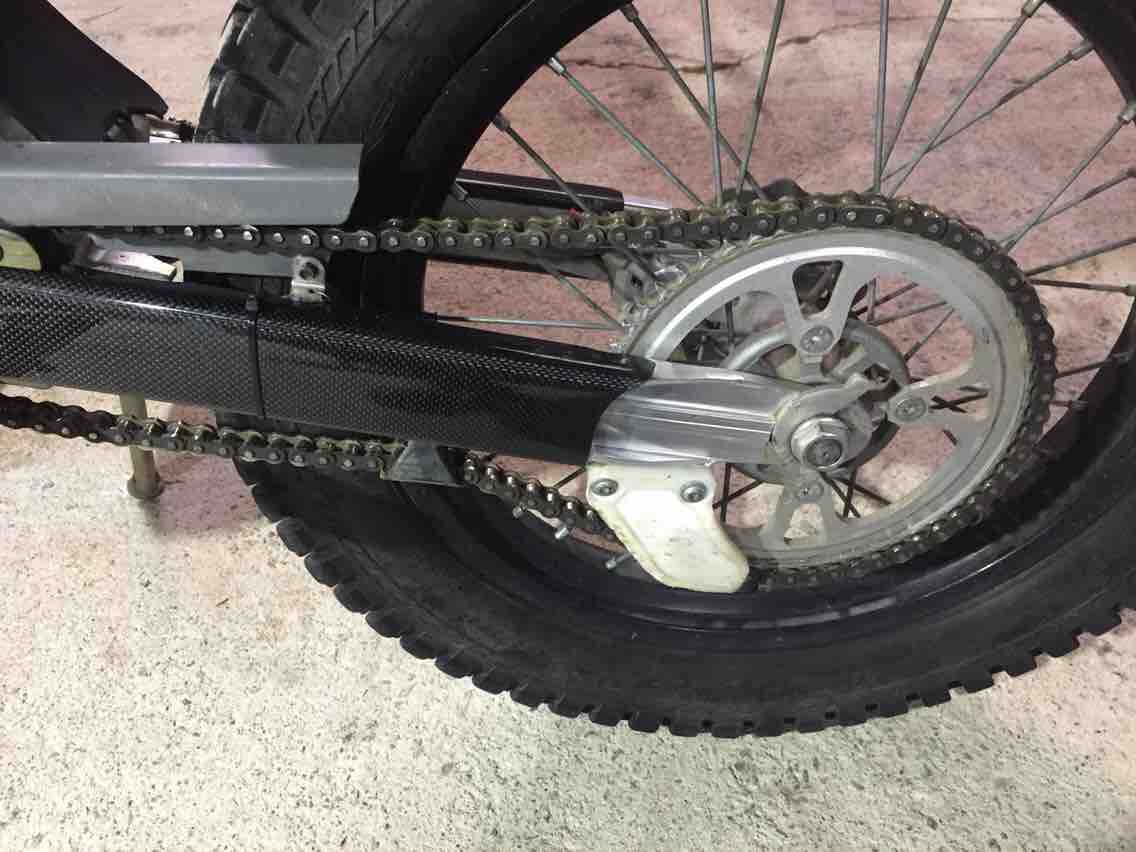 TY-S125F チェーン520コンバート : 林道へ遺構へぶらりツーリング