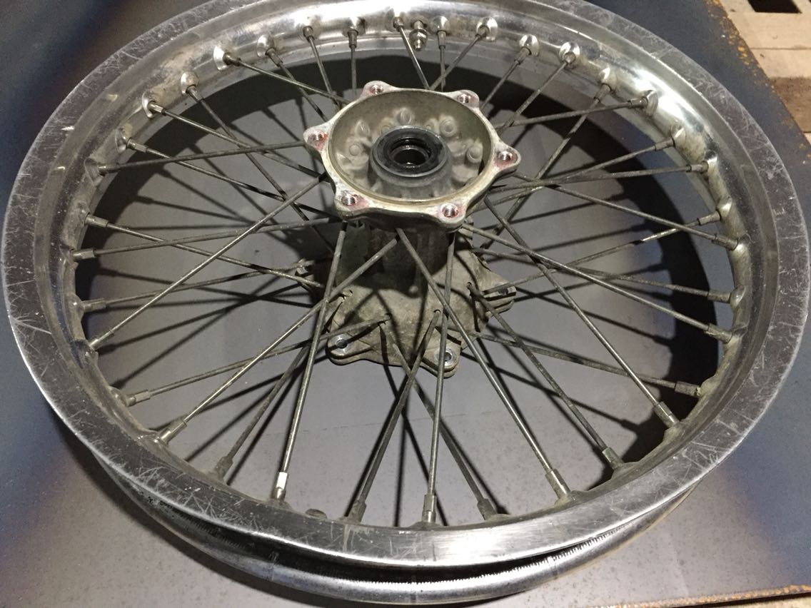 KLX250 エキセルリム フロントホイール 中古 （Yahoo