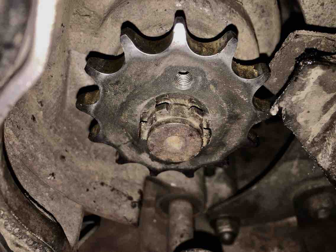 TY-S125F チェーン520コンバート : 林道へ遺構へぶらりツーリング