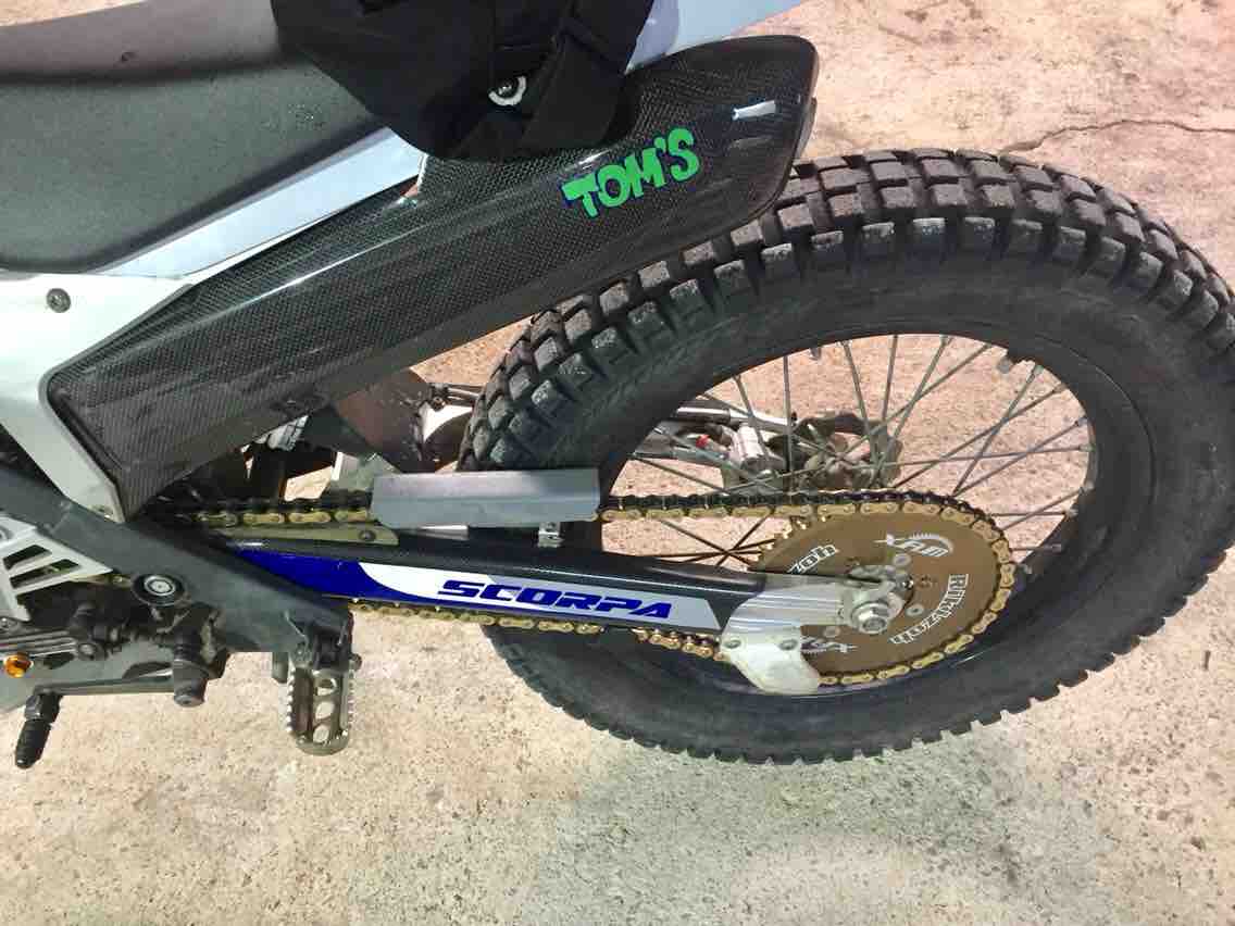 TY-S125F チェーン520コンバート : 林道へ遺構へぶらりツーリング