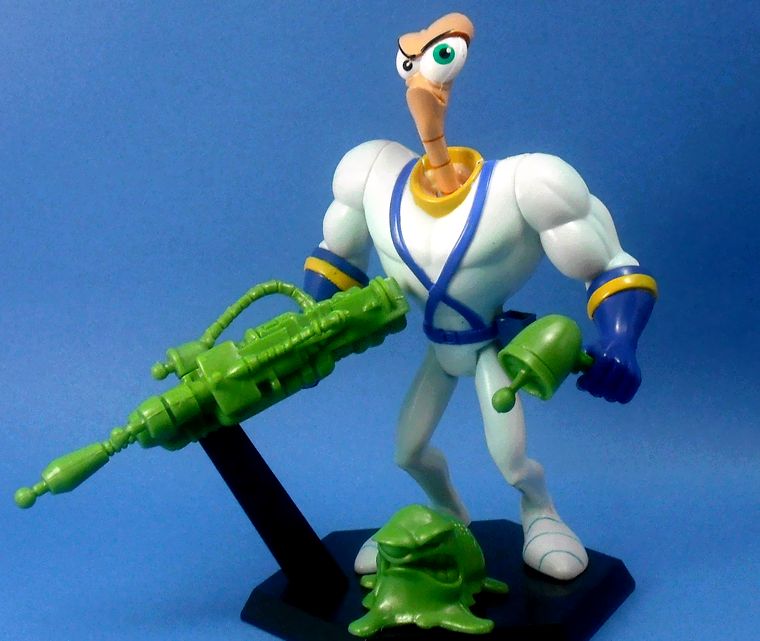 夜空 アースワームジム アクションフィギュア ブリスターパッケージ 8