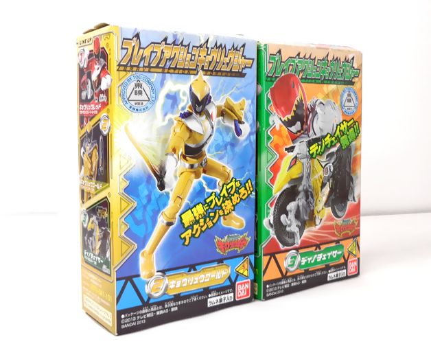 食玩　ディノチェイサー　ブレイブアクション　キョウリュウジャー　掌動　勇動 Amazon.co.jp: ブレイブアクション キョウリュウジャー 2.キョウ