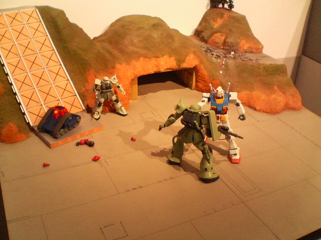 機動戦士ガンダム 名シーン再現 ガンプラ ジオラマ完成品 ガンダム 大地に立つ m66347742445_1.jpg?1730482067