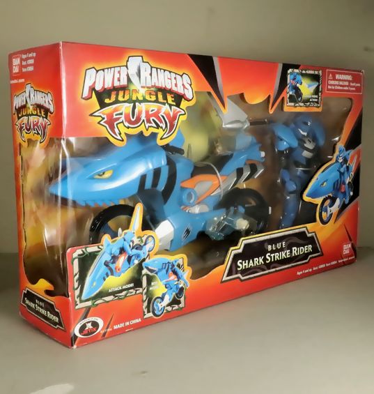 パワーレンジャー・ジャングルフューリー サイクルwith5インチ