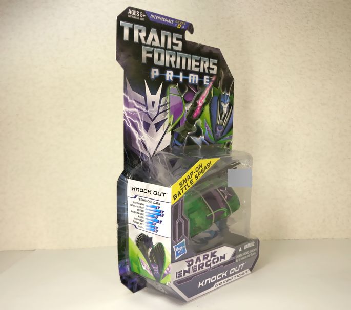 トランスフォーマープライムダークエネルゴン　オプティマスノックアウト　マイクロン トランスフォーマープライムダークエネルゴンオプティマスノックアウト