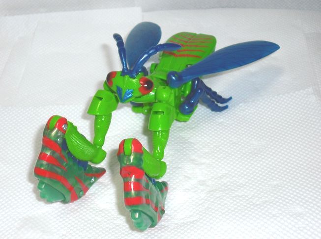 ビーストウォーズ☆忍者マンティス☆中古完品トランスフォーマー 当時