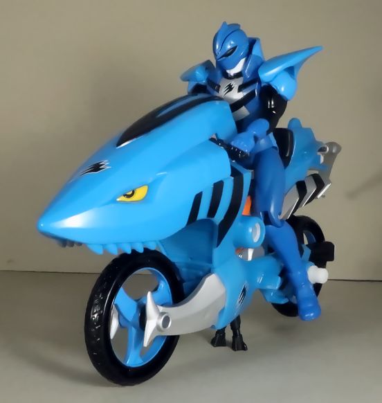 パワーレンジャー・ジャングルフューリー サイクルwith5インチ