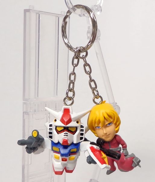 機動戦士ガンダム ジオンの漢 フィギュアキーホルダー ガンダム