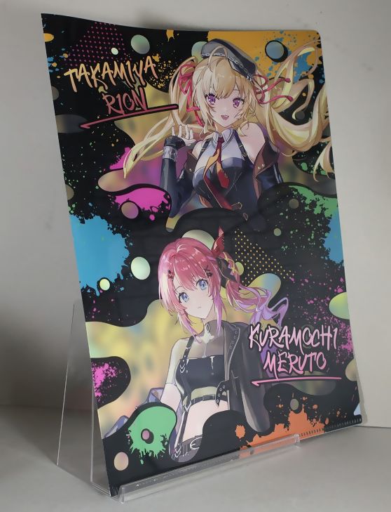 ココス にじさんじ コラボ クリアファイル セラフ・ダズルガーデン