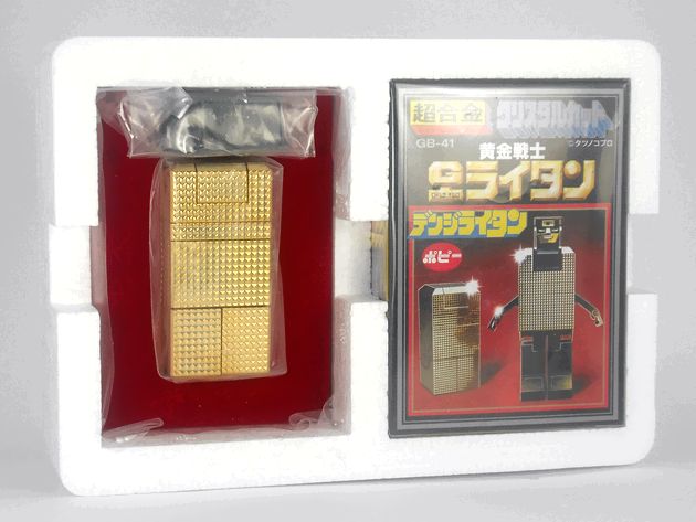 黄金戦士ゴールドライタン デンジライタン 超合金クリスタルカット復刻