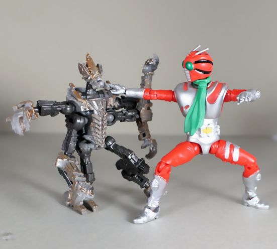 SHODO仮面ライダーVS 33 仮面ライダーZX（マイクロチェーンver.） : DX