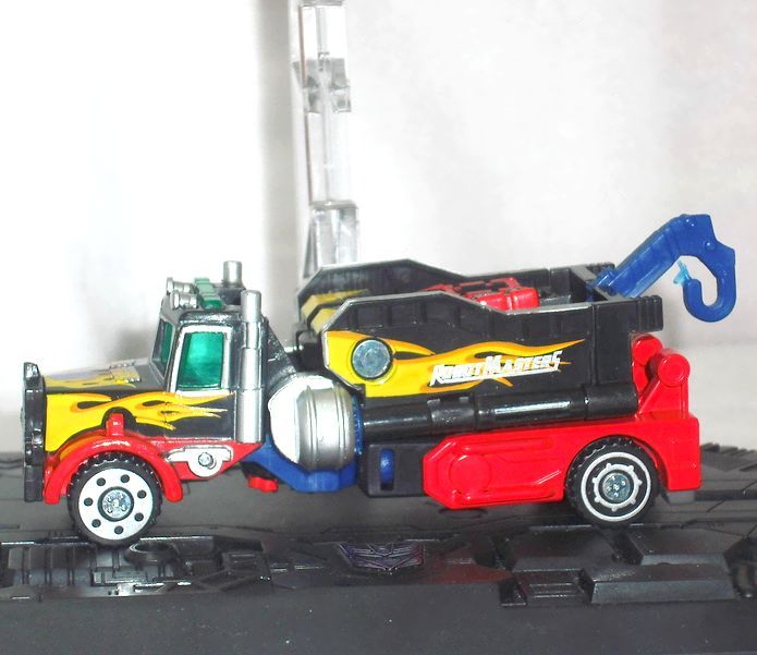 ❤️激レア❤️トランスフォーマー❤️レッカーフック❤️バリケード❤️変形ミニカー インディーヒート＆レッカーフック/「トランスフォーマー・カー