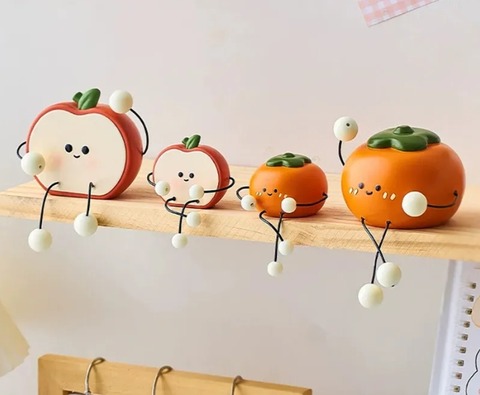 吊り足人形置物