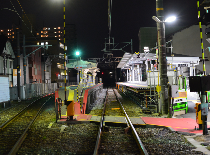 もぐらくん 鉄道の夜間工事