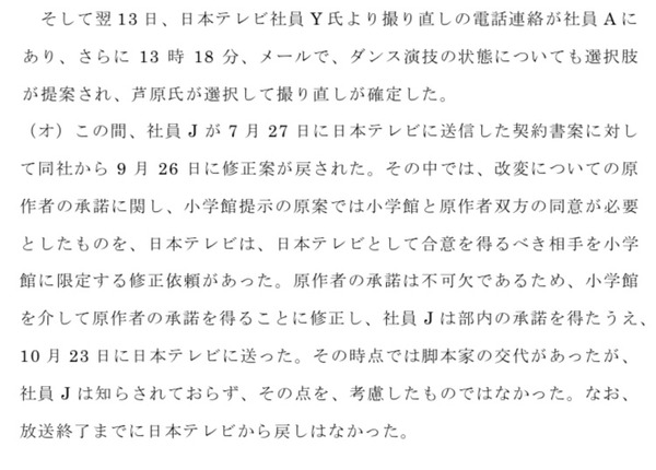日本テレビ「セクシー田中さん」契約書面を放送開始後に原作者無視していいよう書き換え