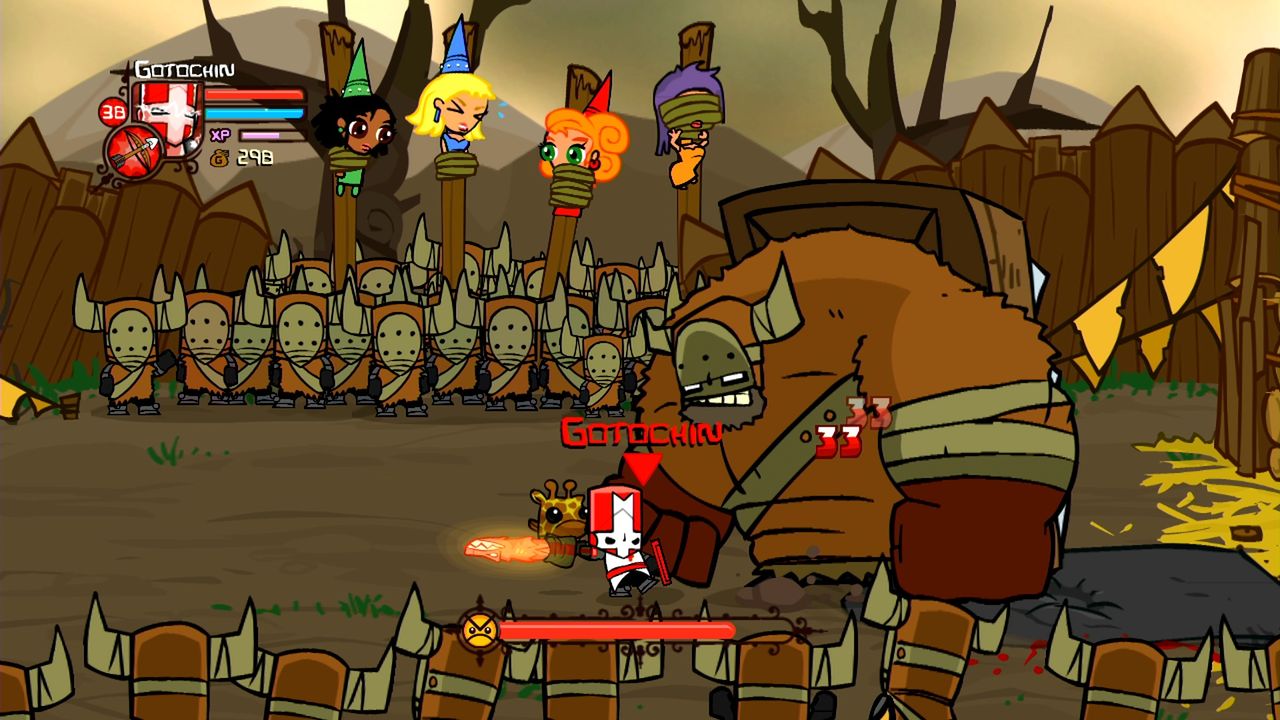 Castle Crashers 実績コンプッ Gotochinが実績コンプしたらしい