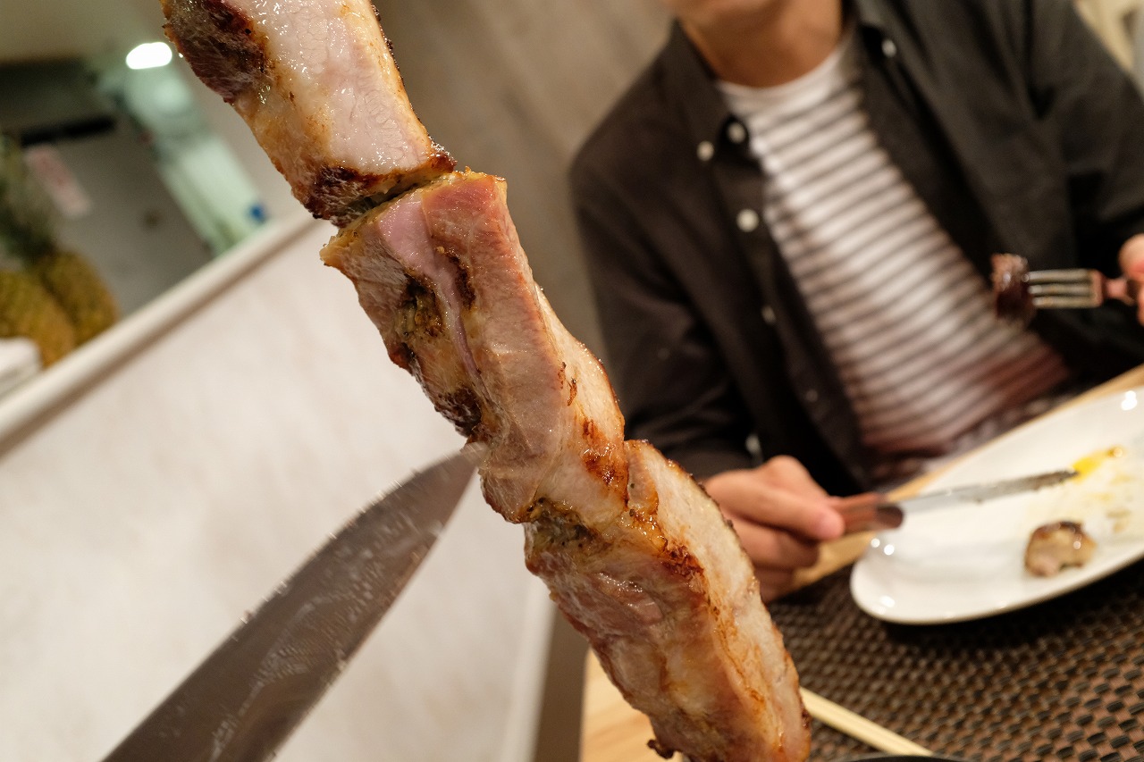 新宿3丁目のalegriaにシュラスコを食べに行ってきました 日本酒も好きなんです