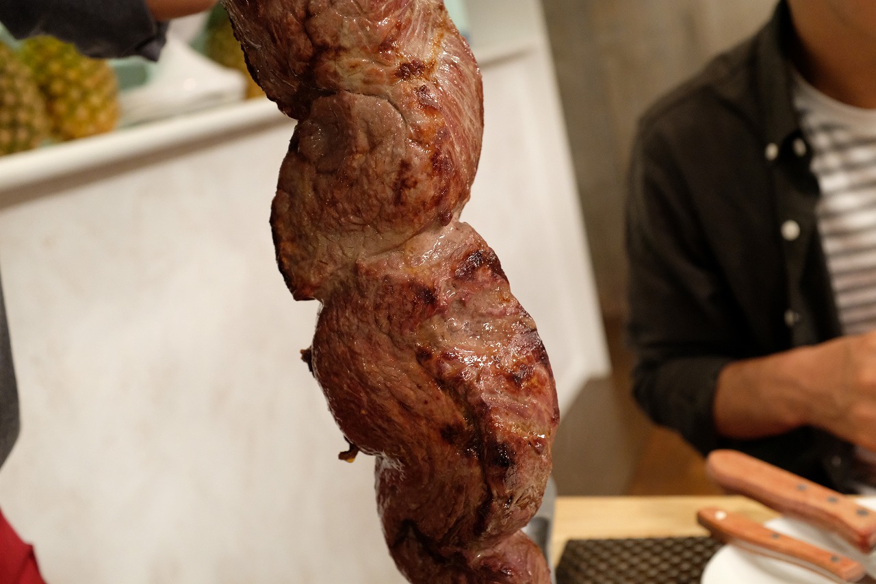 新宿3丁目のalegriaにシュラスコを食べに行ってきました 日本酒も好きなんです