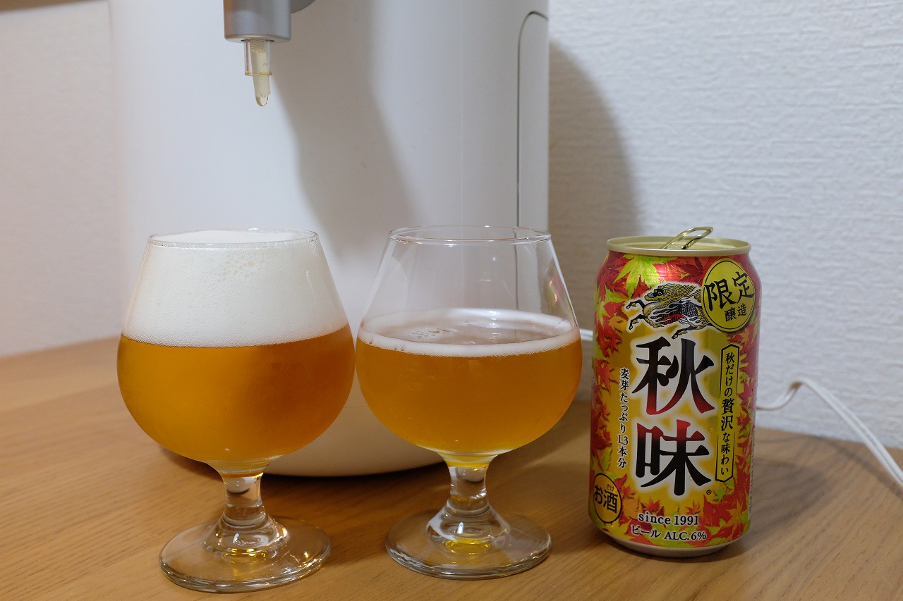 キリン ホームタップでビールをおいしく飲むときに注意したい