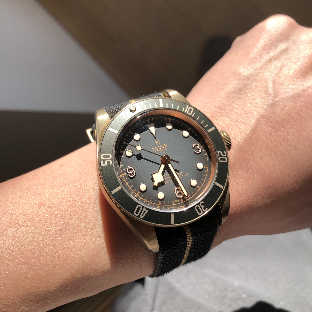 TUDOR BLACK BAY BRONZE 購入1ヶ月後 : ビールが好きなんです